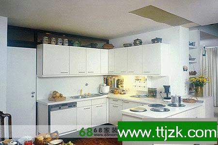 简约优雅厨房装修效果图20xx
